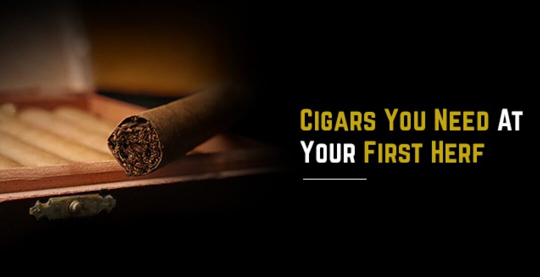 Cigars you need At your first herf