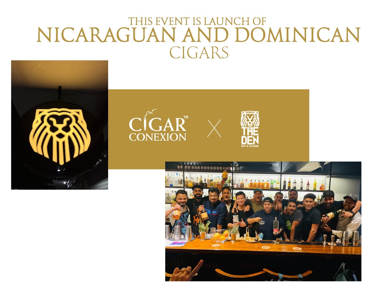 Cigar Conexion Event at The Den