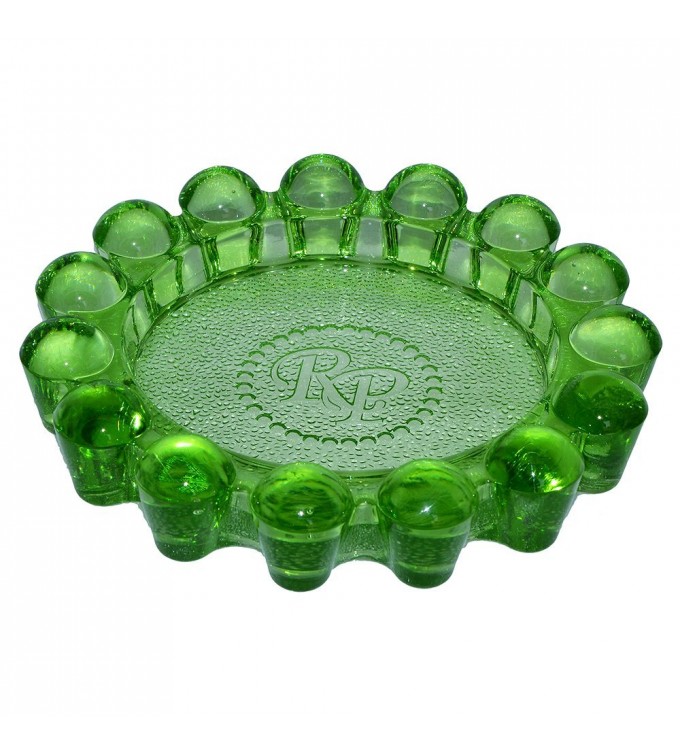 RP Luxury Ashtray Circulos (Green)