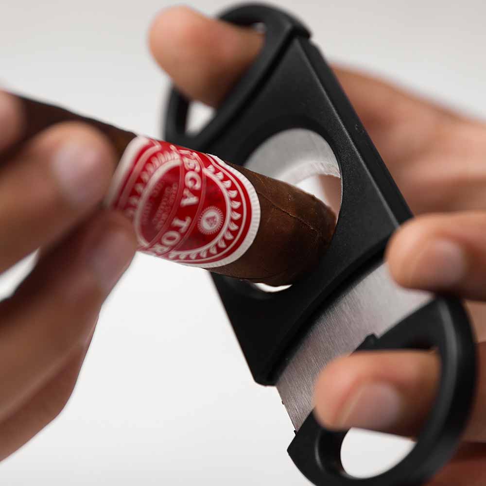 The Big Easy Tobacco Double Guillotine Cutter 8166 Cuts Upto 80 Ring