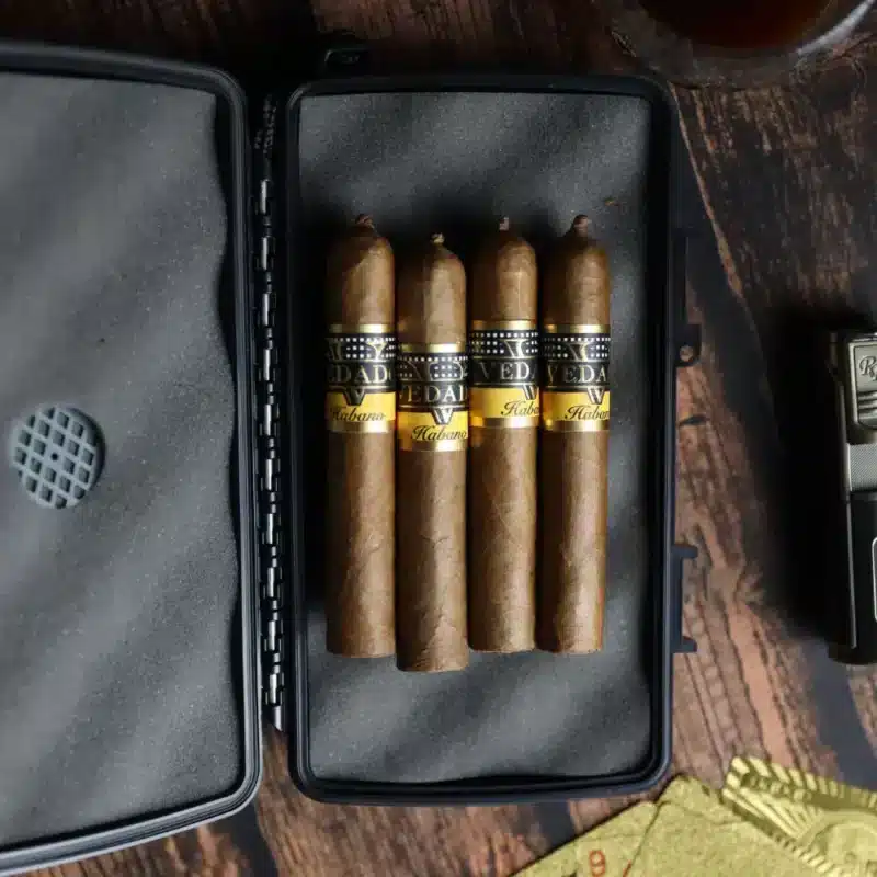 XIKAR XI 210XI Cigar Travel Humidor - Best High-Quality Cigar Humidor for Travel in India - Hold 10 Cigars